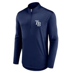 Tampa Bay Rays Fanatics Quarterback Quarter-Zip Top - Navy Tops