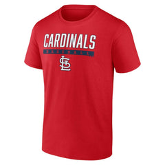 St. Louis Cardinals Fanatics Power Hit T-Shirt - Red T-shirts