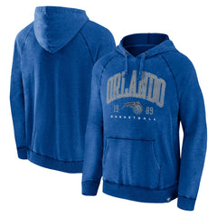 Orlando Magic Foul Trouble Snow Wash Raglan Pullover Hoodie Heather Blue - Fanatics