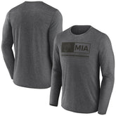 Miami Heat Three-Point Play T-Shirt Heather Charcoal - Fanatics outlet