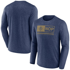 New Orleans Pelicans Three-Point Play T-Shirt Heather Navy - Fanatics