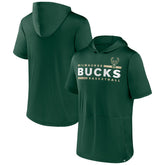 Milwaukee Bucks Possession Hoodie T-Shirt Hunter Green - Fanatics