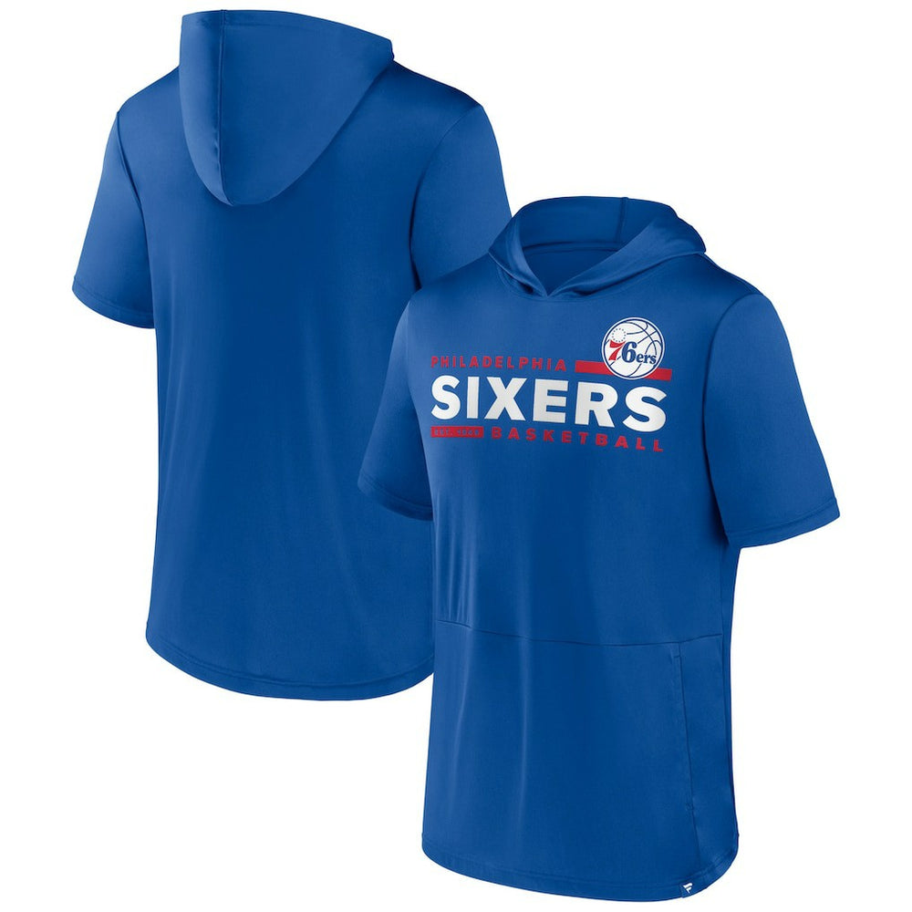 Philadelphia 76ers Possession Hoodie T-Shirt Royal - Fanatics