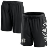 Brooklyn Nets Post Up Mesh Shorts Black - Fanatics