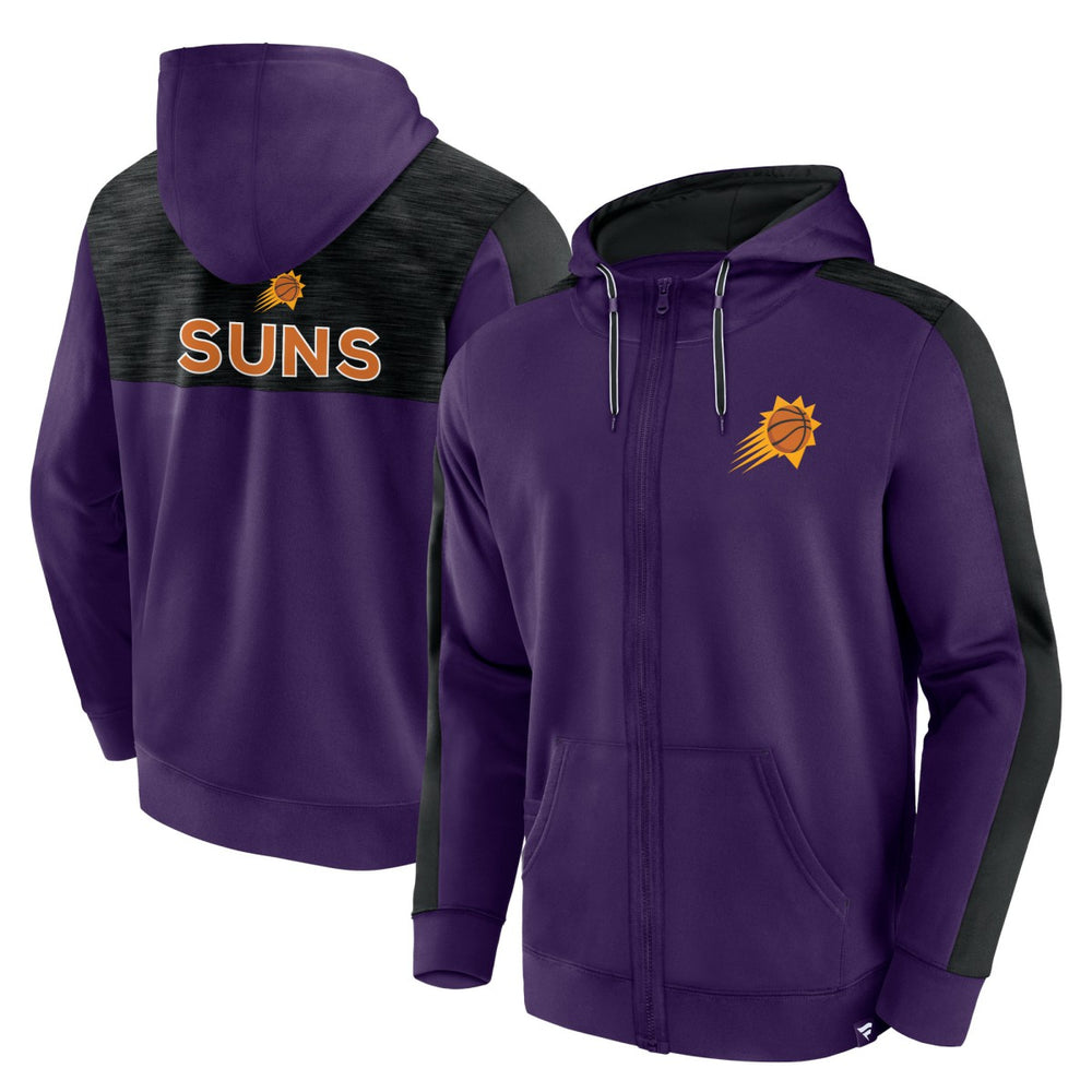 Phoenix Suns Rainbow Shot Full-Zip Hoodie Purple - Fanatics