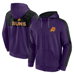 Phoenix Suns Rainbow Shot Full-Zip Hoodie Purple - Fanatics