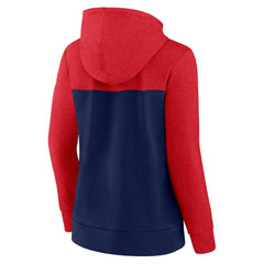 St. Louis Cardinals Fanatics Women's City Ties Hoodie Full-Zip Sweatshirt - Red/Navy Hoodies
