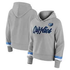 Memphis Grizzlies Women's Halftime Pullover Hoodie Heather Gray - Fanatics