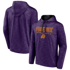 Phoenix Suns Fast Break Pullover Hoodie Heather Purple - Fanatics