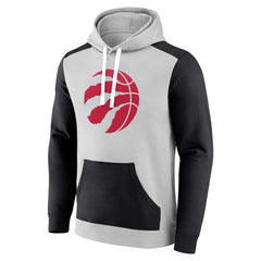 Toronto Raptors Arctic Colorblock Pullover Hoodie Gray/Black - Fanatics