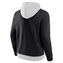 Toronto Raptors Arctic Colorblock Pullover Hoodie Gray/Black - Fanatics
