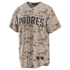 San Diego Padres Nike USMC Alternate Replica Team Jersey - Camo Jerseys