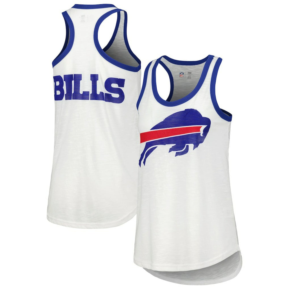 Buffalo Bills G-III 4Her by Carl Banks Women's Tater Tank Top - White Tops