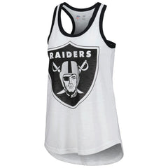 Las Vegas Raiders G-III 4Her by Carl Banks Women's Tater Tank Top - White Tops