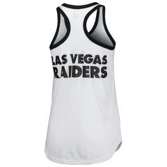 Las Vegas Raiders G-III 4Her by Carl Banks Women's Tater Tank Top - White Tops