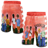 Brooklyn Nets NBA & KidSuper Studios Unisex Hometown Shorts Black - Fanatics
