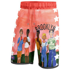 Brooklyn Nets NBA & KidSuper Studios Unisex Hometown Shorts Black - Fanatics