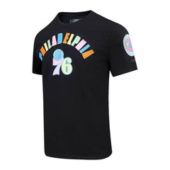Philadelphia 76ers Pro Standard Washed Neon T-Shirt Black outlet