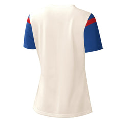 New England Patriots Starter Women's Kick Start V-Neck T-Shirt - Cream T-shirts