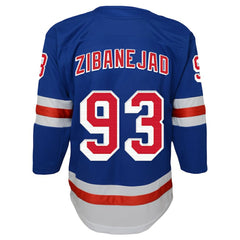 Mika Zibanejad New York Rangers Youth Home Premier Player Jersey - Blue | US 5256397