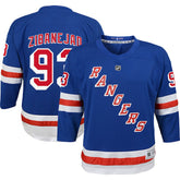 Mika Zibanejad New York Rangers Youth Home Replica Player Jersey - Blue | US 5256814