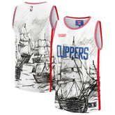 LA Clippers NBA & KidSuper Studios Unisex Hometown Jersey Gray - Fanatics