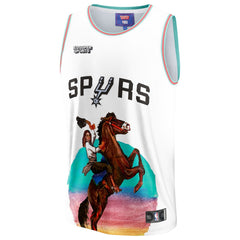 San Antonio Spurs NBA & KidSuper Studios Unisex Hometown Jersey White - Fanatics