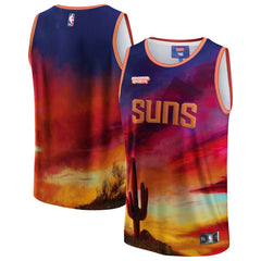 Phoenix Suns NBA & KidSuper Studios Unisex Hometown Jersey Red - Fanatics