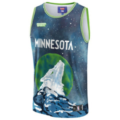 Minnesota Timberwolves NBA & KidSuper Studios Unisex Hometown Jersey Blue - Fanatics