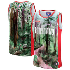 Portland Trail Blazers NBA & KidSuper Studios Unisex Hometown Jersey Green - Fanatics