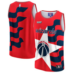 Washington Wizards NBA & KidSuper Studios Unisex Hometown Jersey Red - Fanatics