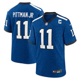 Indiana Nights Michael Pittman Jr. Indianapolis Colts Alternate Game Jersey - Blue Jerseys