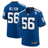 Quenton Nelson Indianapolis Colts Indiana Nights Alternate Game Jersey - Royal Jerseys