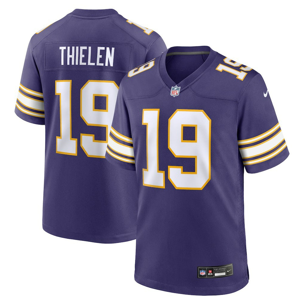 Adam Thielen Minnesota Vikings Alternate Game Player Jersey - Purple Jerseys