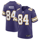 Randy Moss Minnesota Vikings Classic Retired Player Game Jersey - Purple Jerseys
