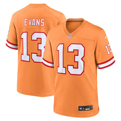 Mike Evans Tampa Bay Buccaneers Throwback Game Jersey - Orange Jerseys