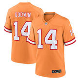 Chris Godwin Tampa Bay Buccaneers Throwback Game Jersey - Orange Jerseys
