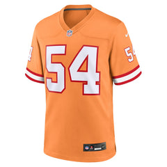 Lavonte David Tampa Bay Buccaneers Throwback Game Jersey - Orange Jerseys