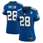 Jonathan Taylor Indianapolis Colts Women's Indiana Nights Alternate Game Jersey - Royal Jerseys