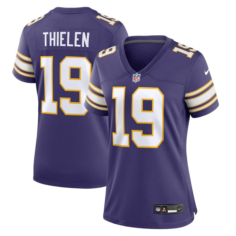 Adam Thielen Minnesota Vikings Women's Alternate Player Jersey - Purple Jerseys