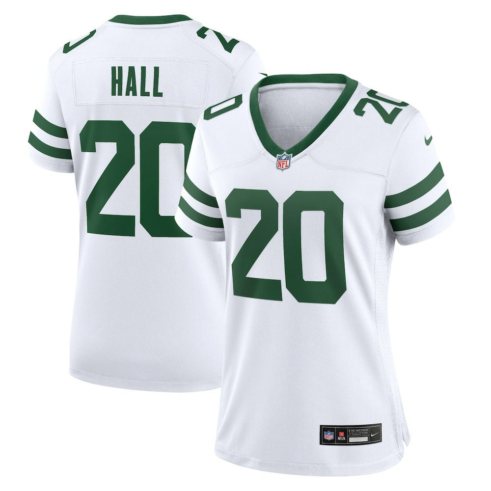 Breece Hall New York Jets Women's Game Jersey - Legacy White Jerseys