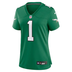 Jalen Hurts Philadelphia Eagles Women's Game Player Jersey - Kelly Green Jerseys