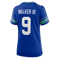 Kenneth Walker III Seattle Seahawks Women's Player Jersey - Royal Jerseys