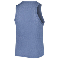 Boston Red Sox Soft as a Grape Women's Plus Size High Neck Tri-Blend Tank Top - Navy Tanks
