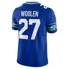Tariq Woolen Seattle Seahawks Alternate Vapor F.U.S.E. Limited Jersey - Royal Jerseys