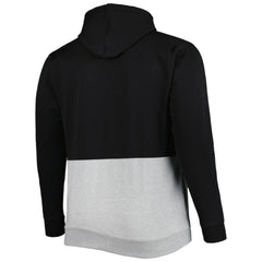 Chicago White Sox Big & Tall Fleece Half-Zip Hoodie - Black/White Hoodies