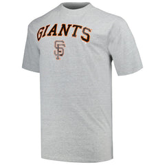 San Francisco Giants Profile Big & Tall T-Shirt Combo Pack - Black/Heather Gray T-shirts