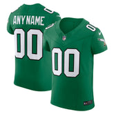 Philadelphia Eagles 2nd Alternate Vapor F.U.S.E. Elite Custom Jersey - Kelly Green Jerseys