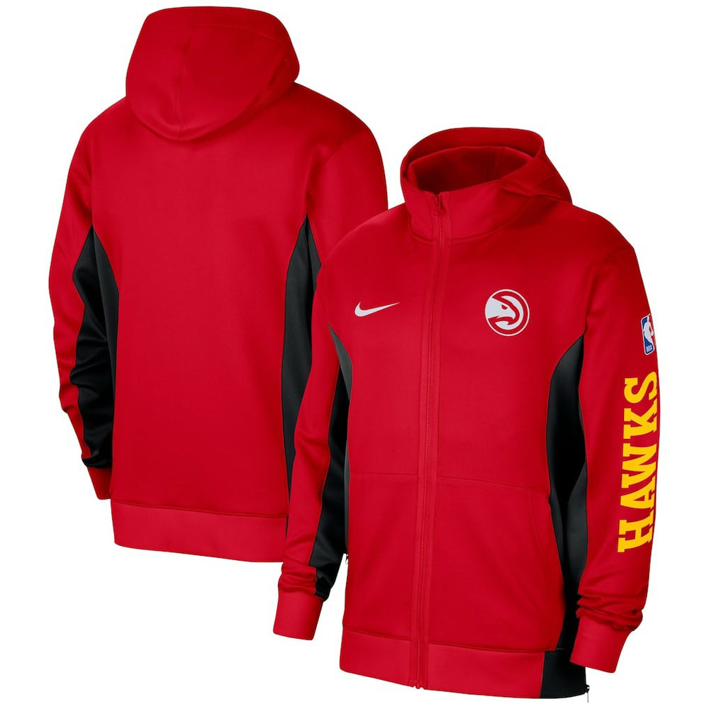 Atlanta Hawks 2023/24 Authentic Showtime Full-Zip Hoodie Red - Nike