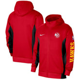 Atlanta Hawks 2023/24 Authentic Showtime Full-Zip Hoodie Red - Nike